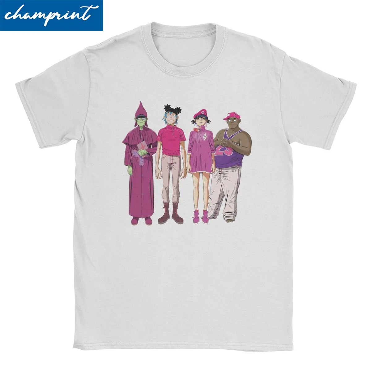 Футболка с коротким рукавом круглым вырезом и