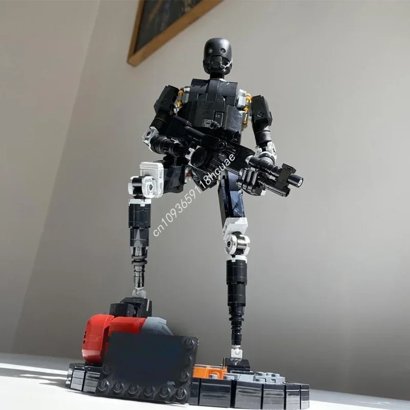 Набор строительных блоков MOC K KX Enforcer Droid Star Battle (1018 деталей) — модель для сборки, архитектурный конструктор, идеальный подарок на Рождество, образовательная игрушка для детей на день рождения (art.: 3920db3ffa4e4) - 3920db3ffa4e4