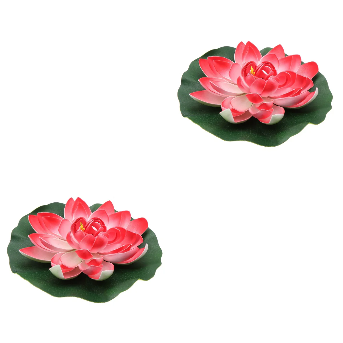 

Lotus Floating Flower Lily Simulation Water Decor Garden Pond Pool Pad Decorations Flowers Pads Ornament Landscapetank Summer