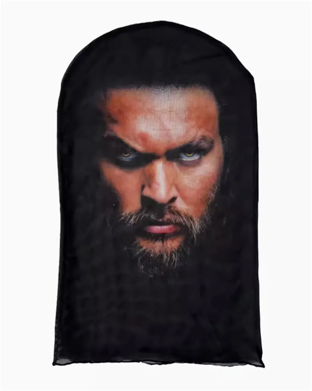 

3D-печатная пуховая маска для папы, эластичная сетчатая полнолицевая маска для мужчин и женщин, головные уборы для косплея, хип-хоп, модная Балаклава с капюшоном, шляпа, головной убор