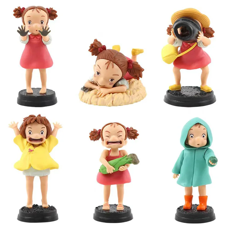 Пластиковые фигурки аниме 6 шт