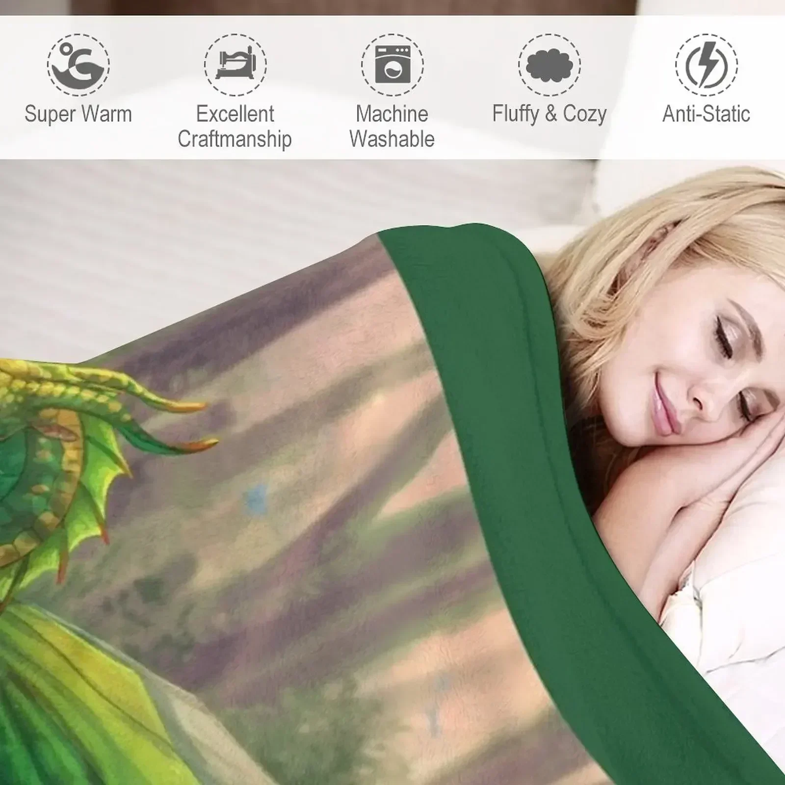 Крылья огне - одеяло Sundew and Willow диван-кровать для дивана тонкие одеяла