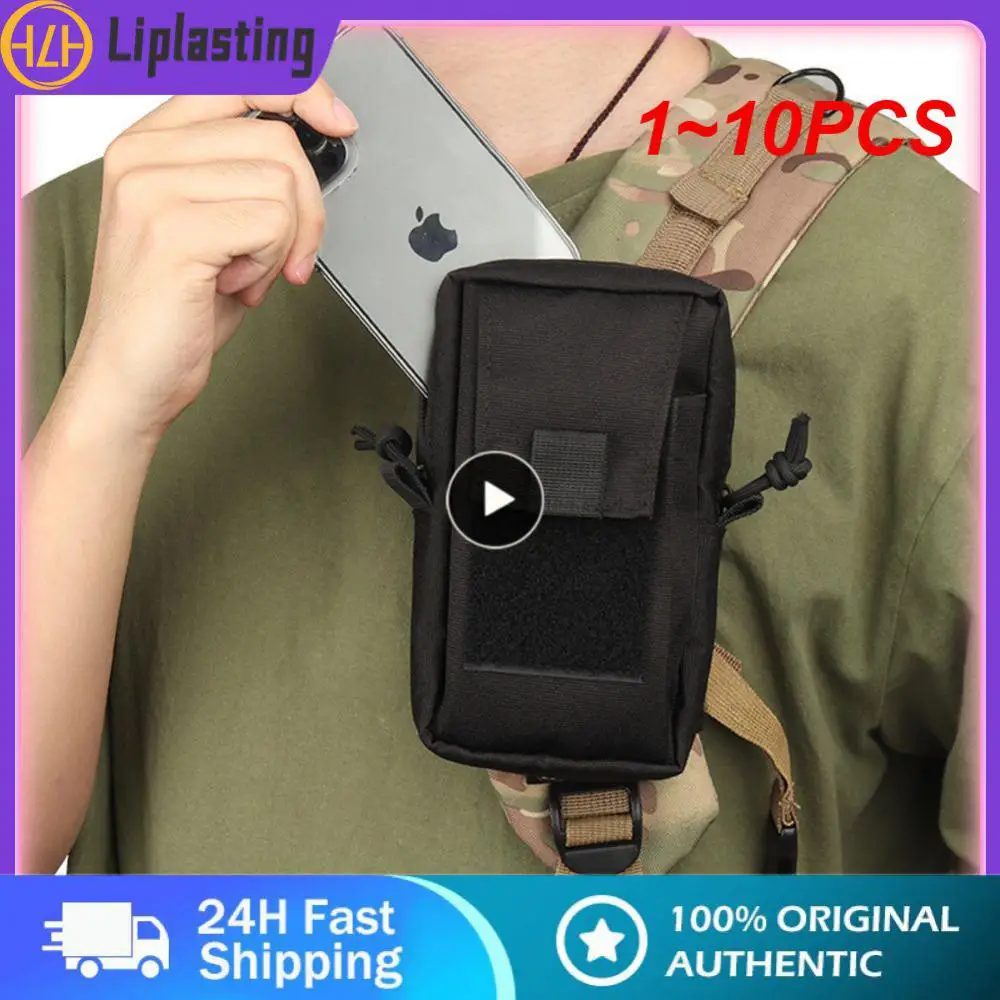 

1~10PCS Folding Tactical Molle Magazine Dump Drop Pouch Foldable Utility Recovery Mag Holster Hunting Military Airsoft Gun Ammo