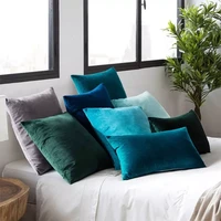 super soft cushion cover velvet pillow cover for sofa living room 4545 decorative pillows nordic home decor