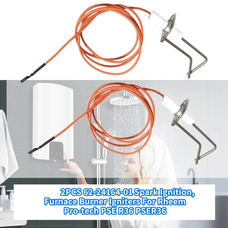 2 шт. 62-24164-01 прямого искрового зажигания воспламенители горелки печи для Rheem Pro-Tech