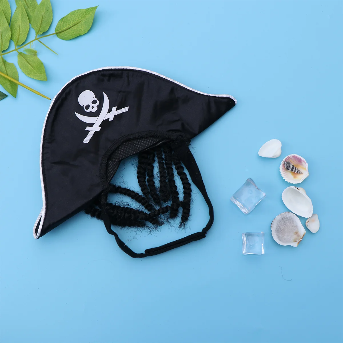 

1 pcs Hat Black Pirate Design Cosplay Pet Hat for Puppy Dog Party