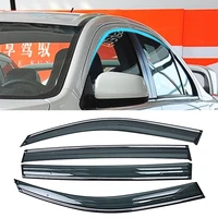 for hyundai sonata 7th lf 2015 2019 car window sun rain shade visors shield shelter protector cover trim frame sticker