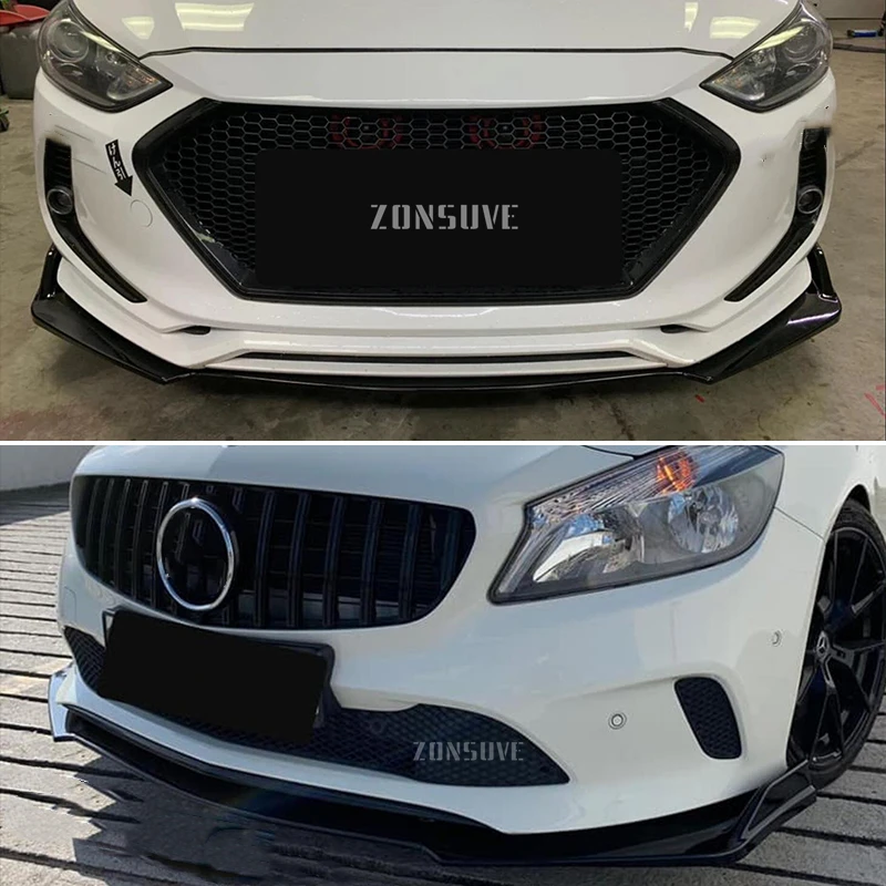 Для Suzuki Fronx 2023 года передний бампер сплиттер для губ спойлер комплект кузова