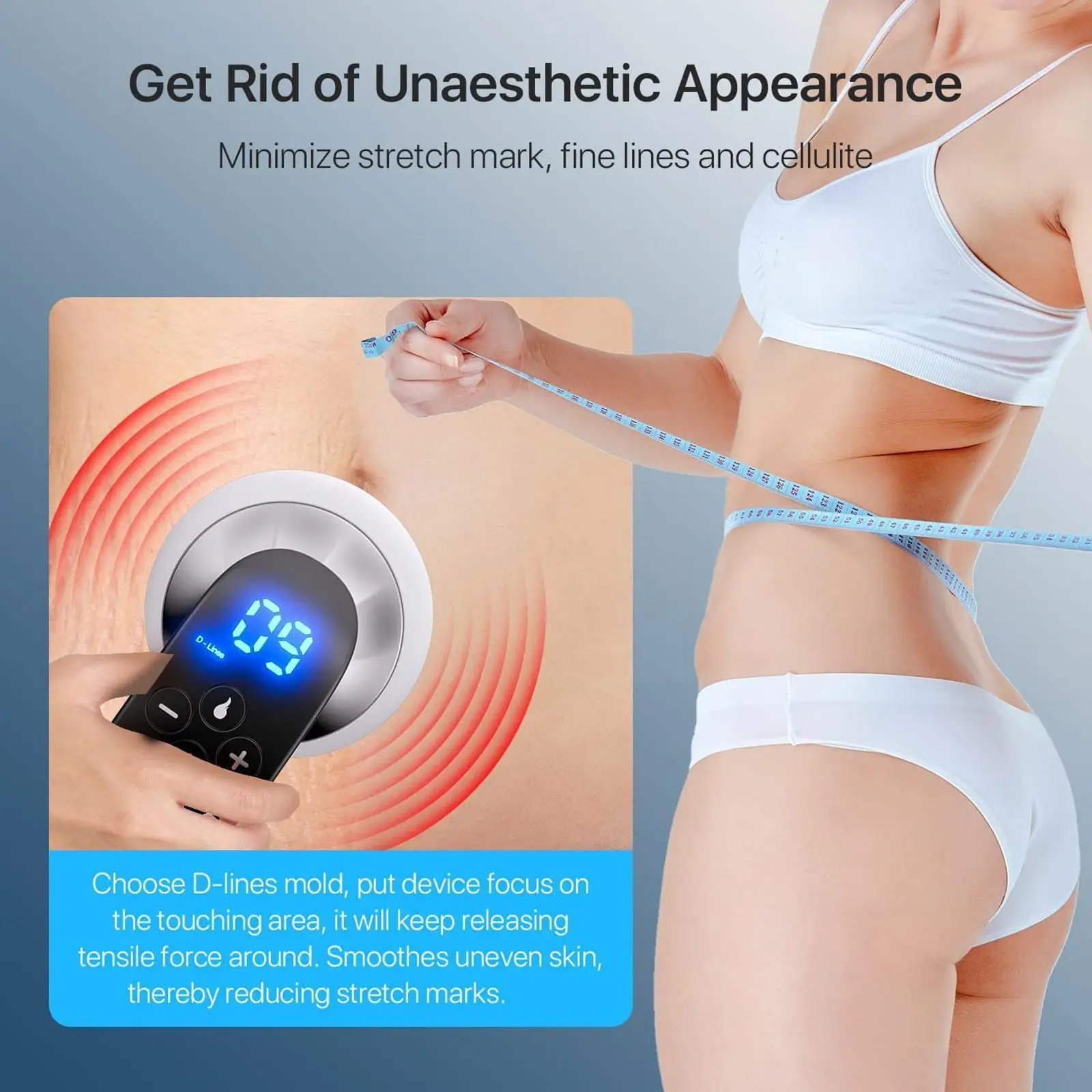 

Stimulate Body Slimming Massager Ultrasonic Cellulite Lipo Weight Fat Anti Loss Infrared Galvanic Cellulite Remover X4c6