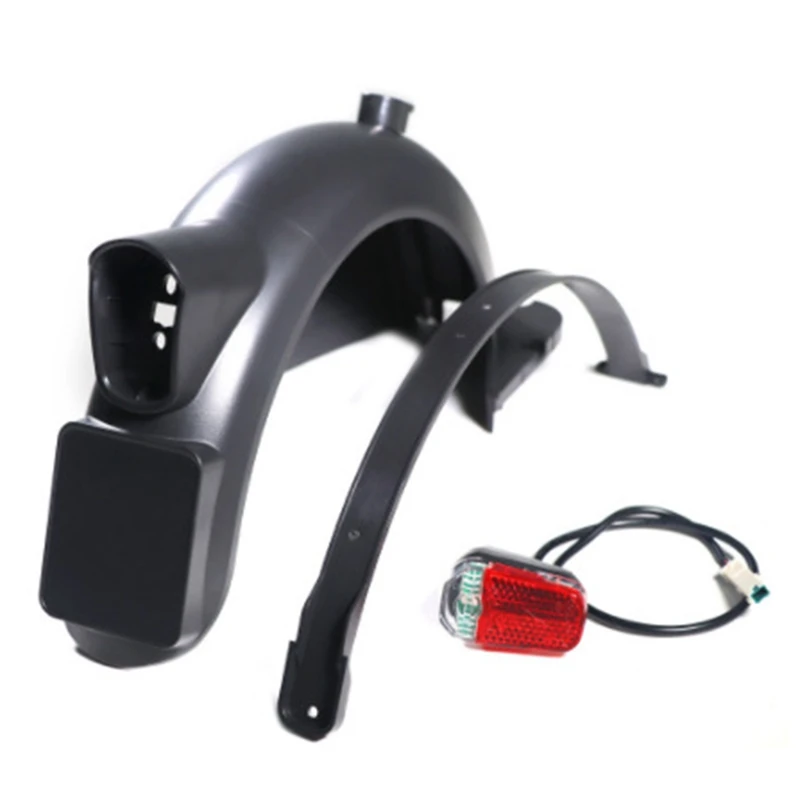 

1Set Replacement Parts Fit For Ninebot MAX G30D Electric Scooter Rear Fender Bracket Tail Light Set LED Flashing Tail Light