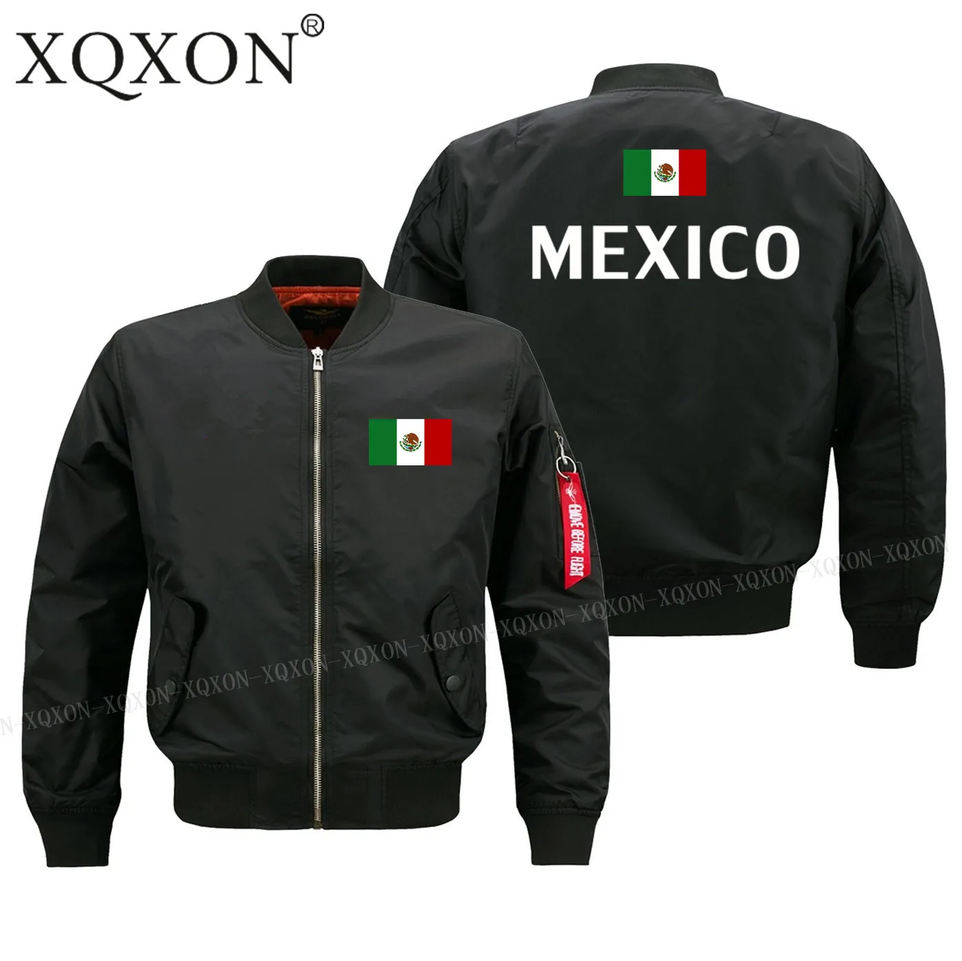 

New-Autumn Winter Bomber Jacket Mexico Flag Printed New Design Men Jackets Coats Top Zipper Man Jackets J182