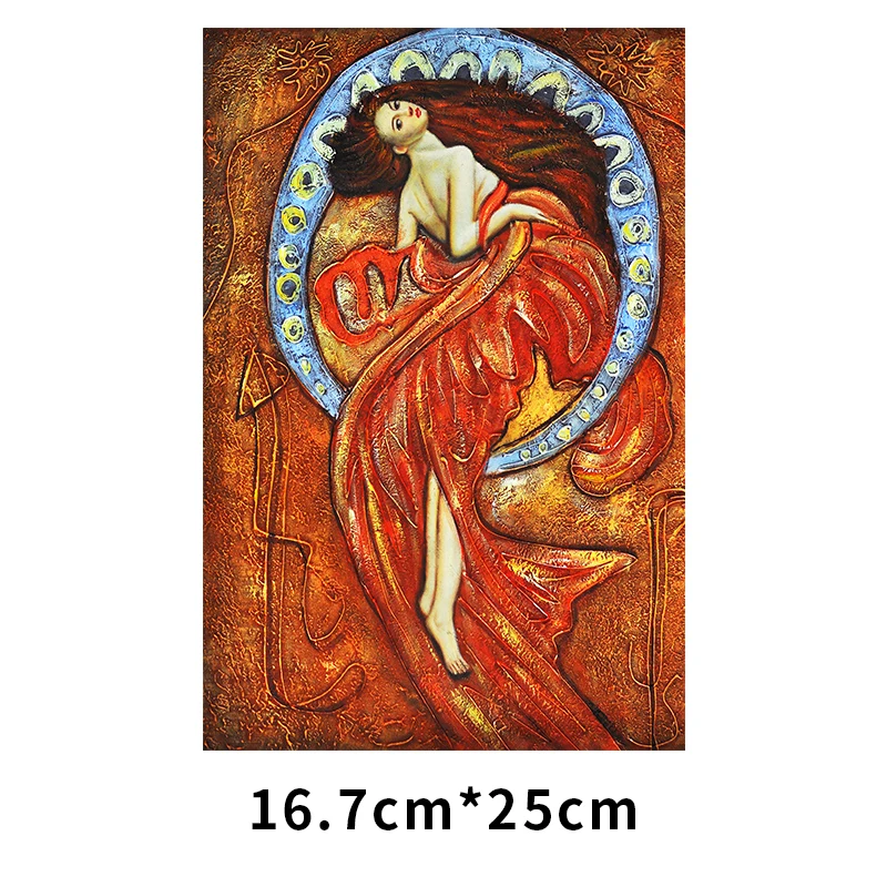 Классическая художественная нашивка с принтом статуй модный известный