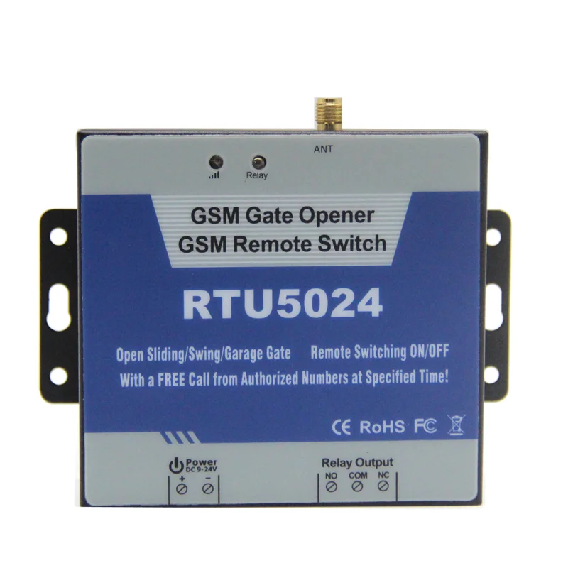 

4G Gate Opener Relay Switch Phone call remote controller for Garage Swing Sliding appliance RTU5024 for Verizon