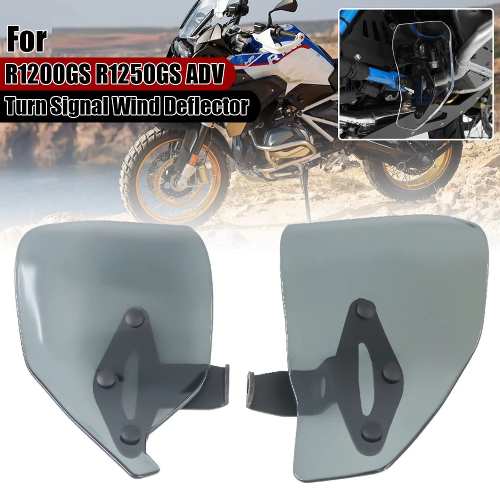 

Motorcycle Foot Pedal Fender Shifter Mudguard Splash Foot Protector Cover for BMW R1250GS R1200GS LC ADV 2013-2022