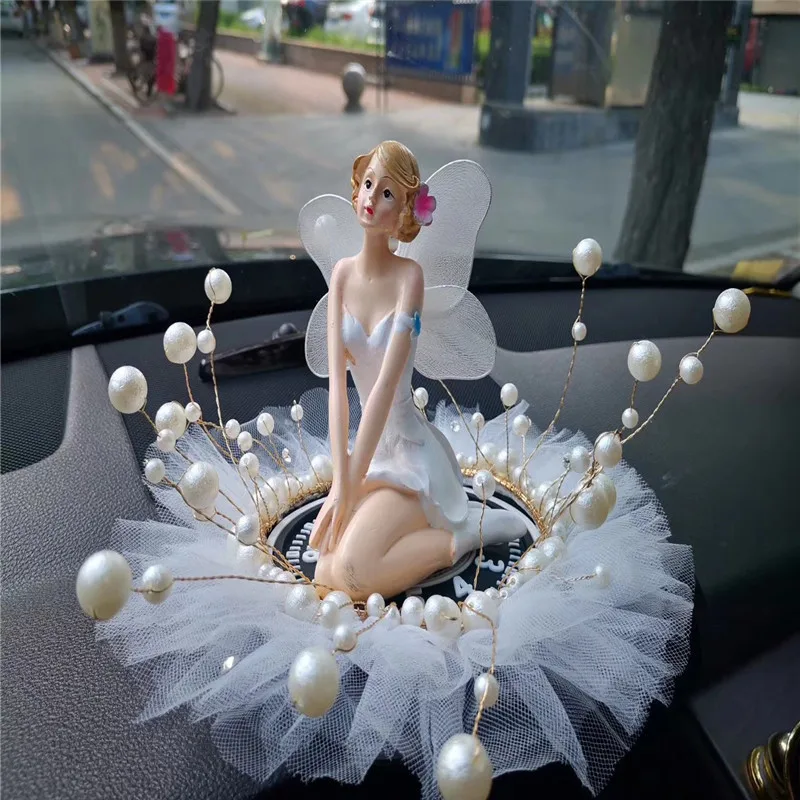 

Декоративные украшения для авто, Innen Weiß Blume Fee Nette Schöne Gute Stimmung Fee