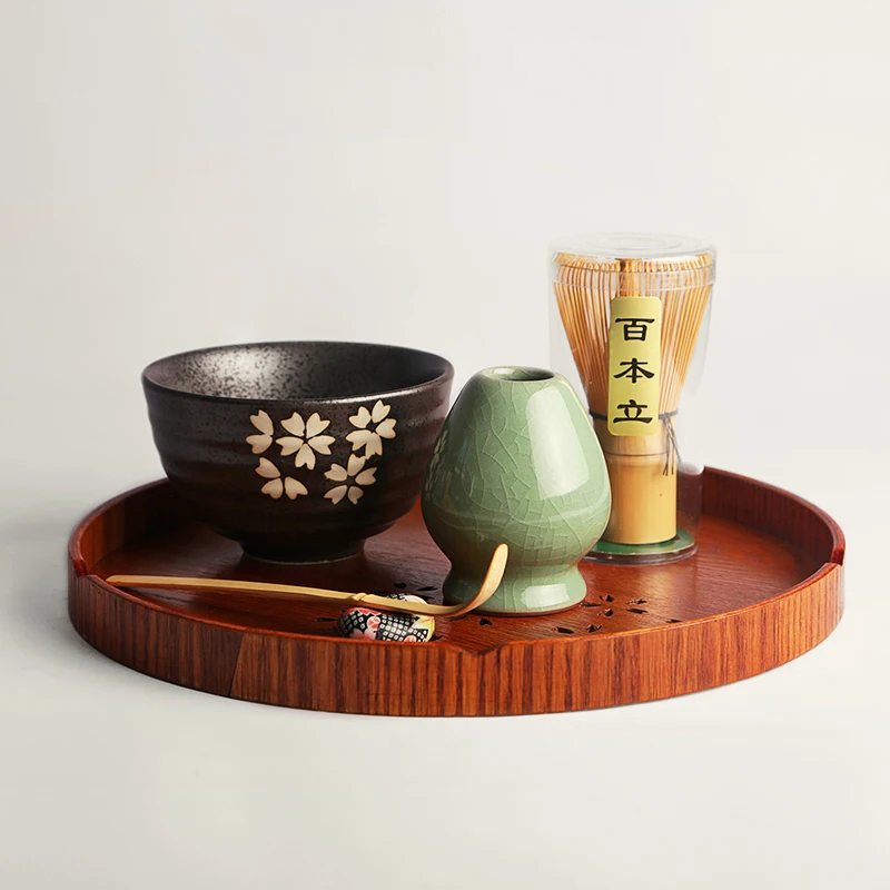 Японские чайные сервизы Matcha набор бамбуковых кистей японские натуральные