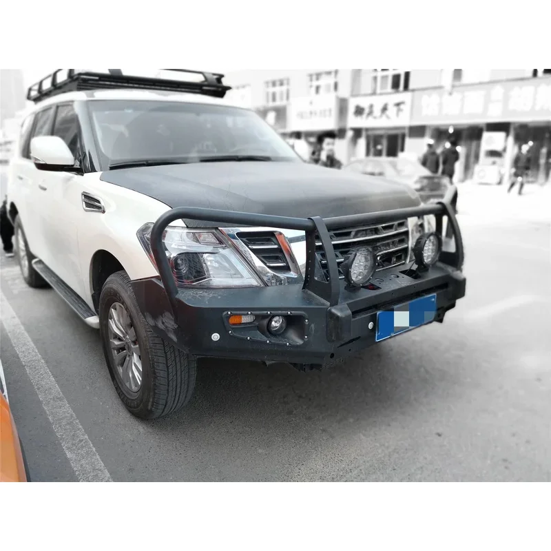 Высококачественный стальной бампер-кенгурятник для Nissan Patrol Y62 4x4, внедорожные аксессуары (art.: 3920dc2e28869) - 3920dc2e28869