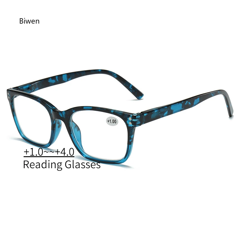 Очки для чтения с большой оправой защитой от синего света мужские