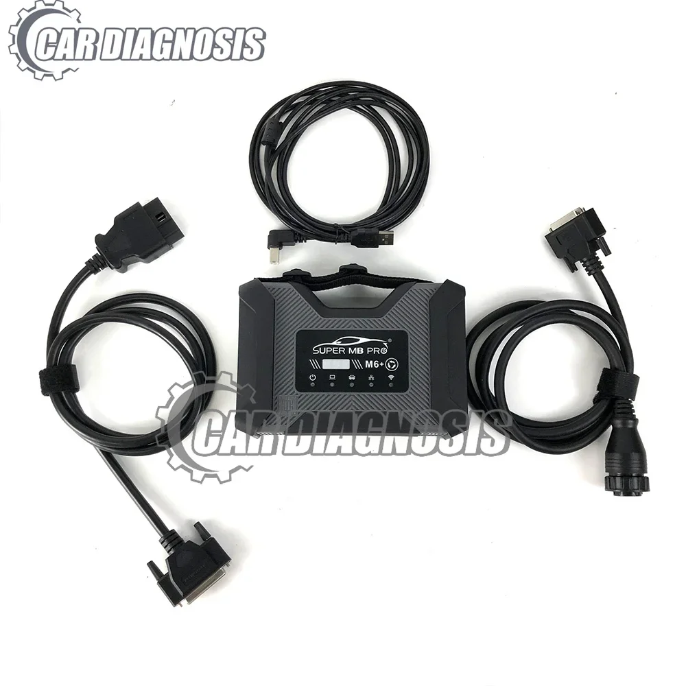Фото Диагностический инструмент SUPER MB PRO M6 DAS XENTRY WIS EPC Wireless Star Diagnosis Tool Full Configuration для автомобилей, грузовиков и автобусов Mercedes-Benz с ноутбуком CF53 №3