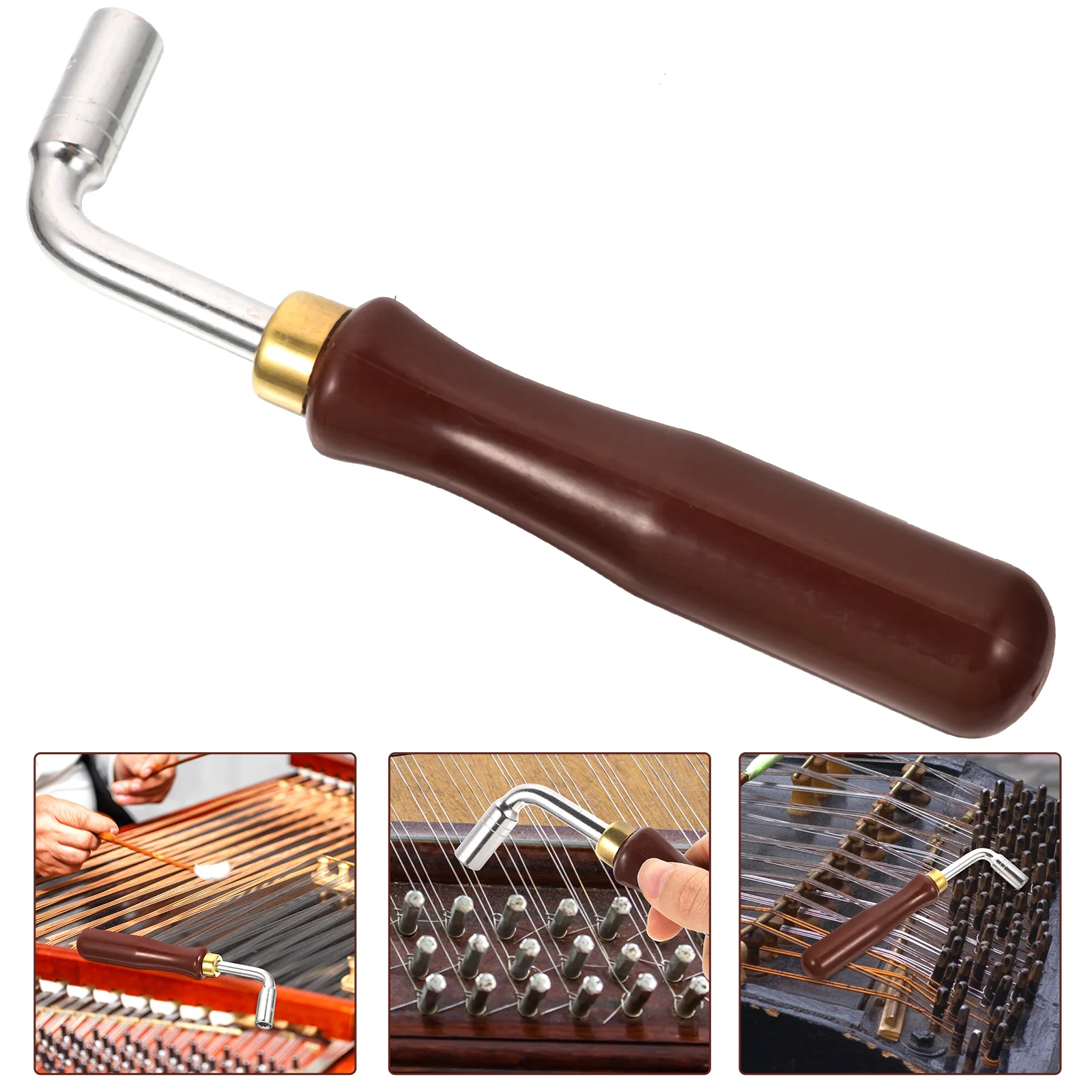 

Гаечный ключ для пианино, дульцимер, молоток, тюнер для автозакрепления, инструмент для ремонта, гаечный ключ L-образной формы, рычажный аксе...