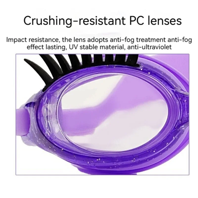 Детские плавательные очки водонепроницаемые противотуманные для обучения