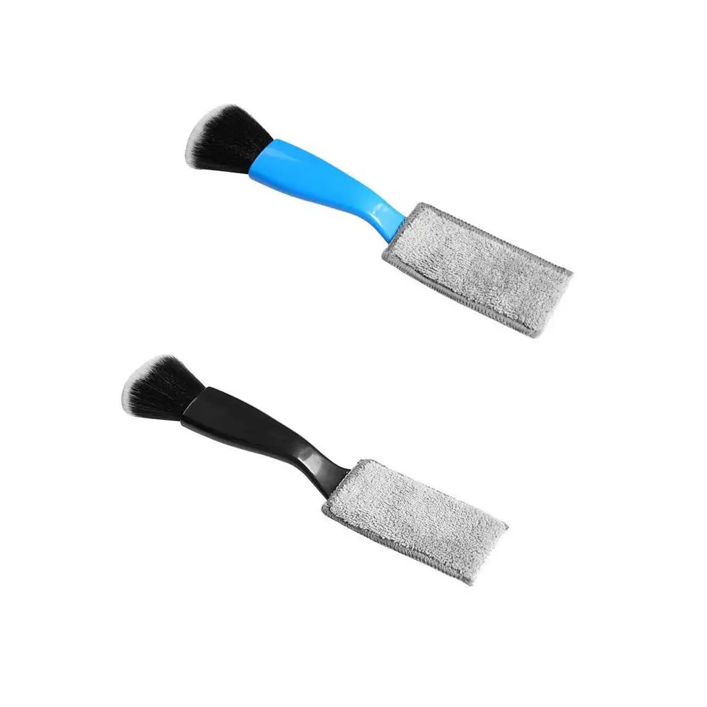 

Car Cleaning Brush Interior Button Dashboard Screen Automobile Duster Reusable Absorbent Portable Manual Automotive