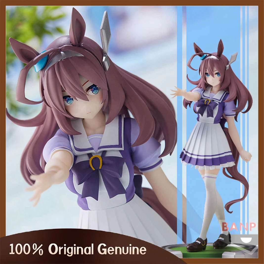 

Anime Pretty Derby Mihono Bourbon Action Figure Ornaments 100% Original Genuine Collection Model Doll Toys Realshot