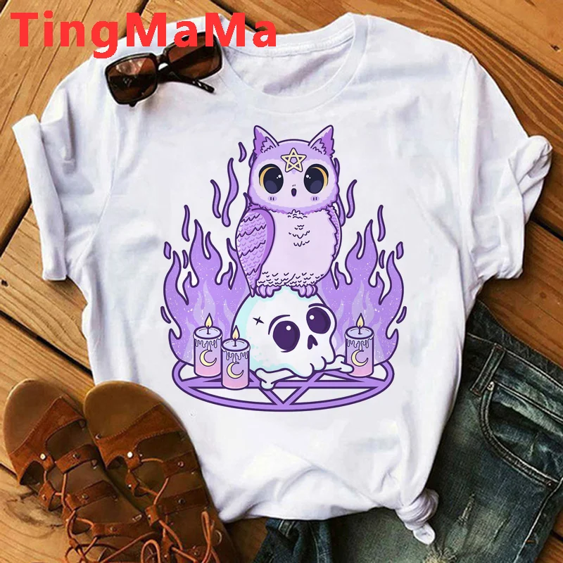 

Pastel Goth top men funny streetwear manga t-shirts male harajuku comic funny clothes