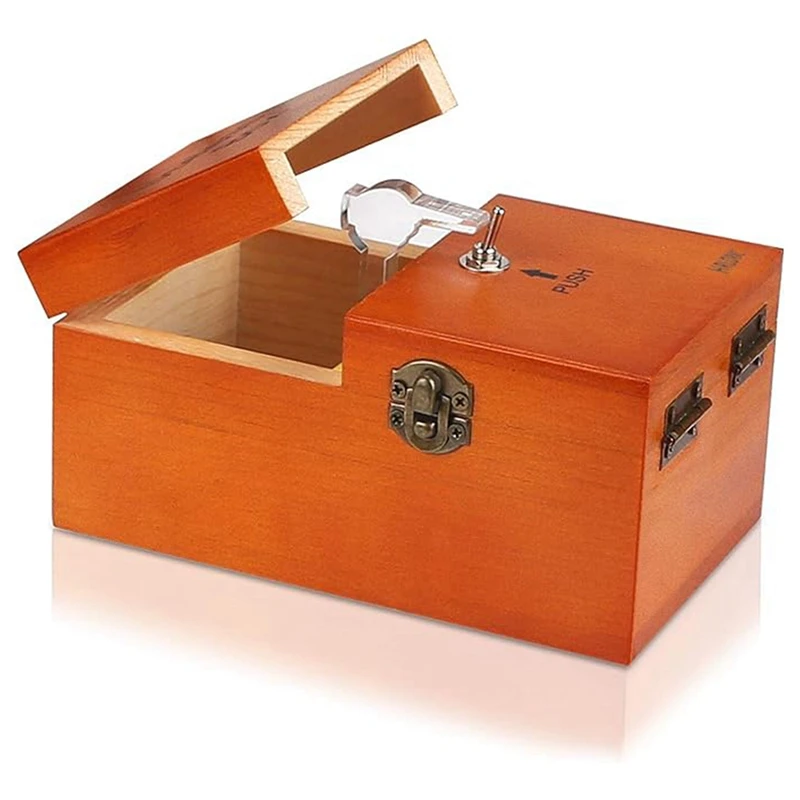 Бесполезная коробка с сюрпризами деревянная бесполезная полностью собранная