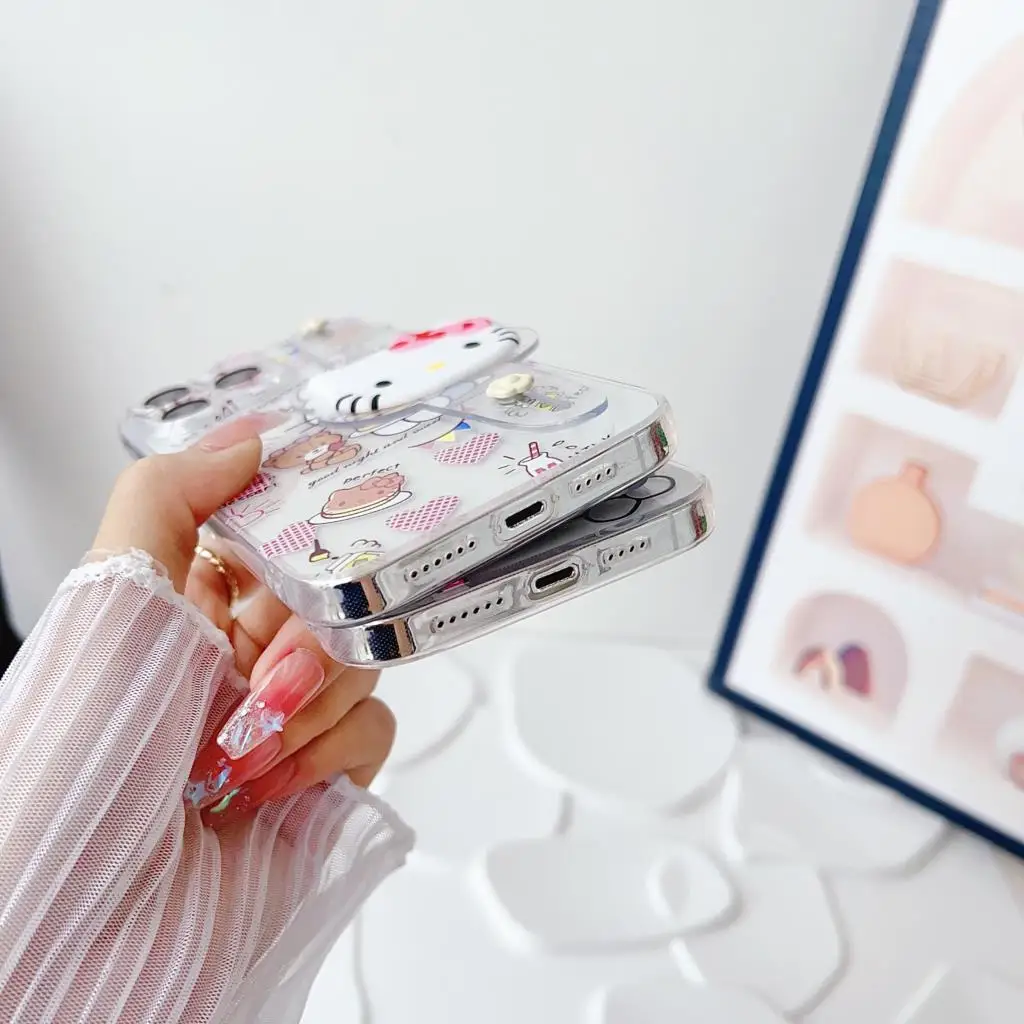 Держатель ремешка на запястье для OnePlus 6 7 8 9 10 11 Pro T R RT Hello Kitty