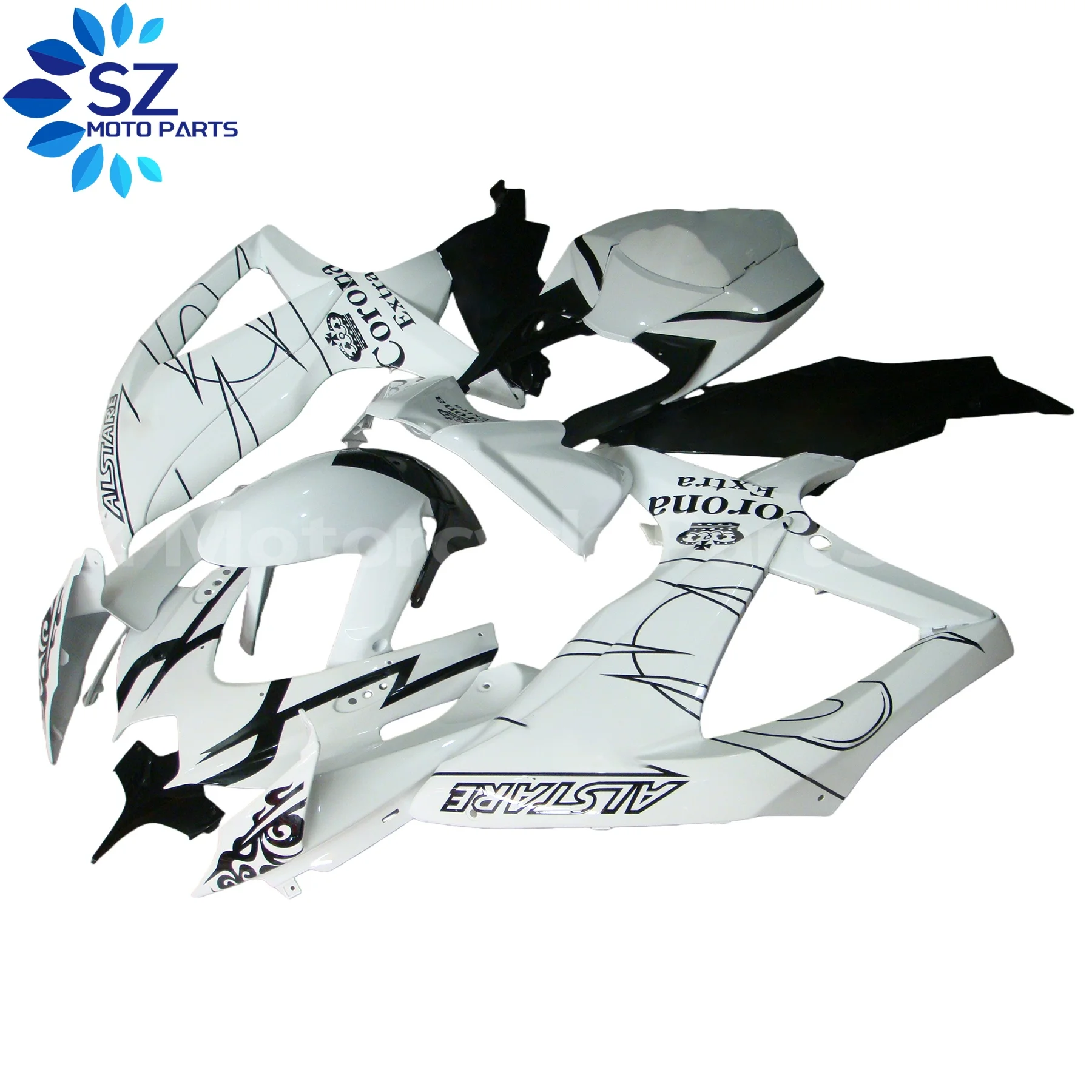 Фото Новый комплект обтекателей из АБС-пластика для мотоциклов Suzuki GSXR600 GSXR750 08 09 10 K8 GSXR 600 750 2008 2009 2010, комплект обвеса №1