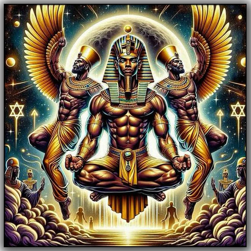 Алмазная картина египетского фараона новинка 2025 года полная алмазная мозаика