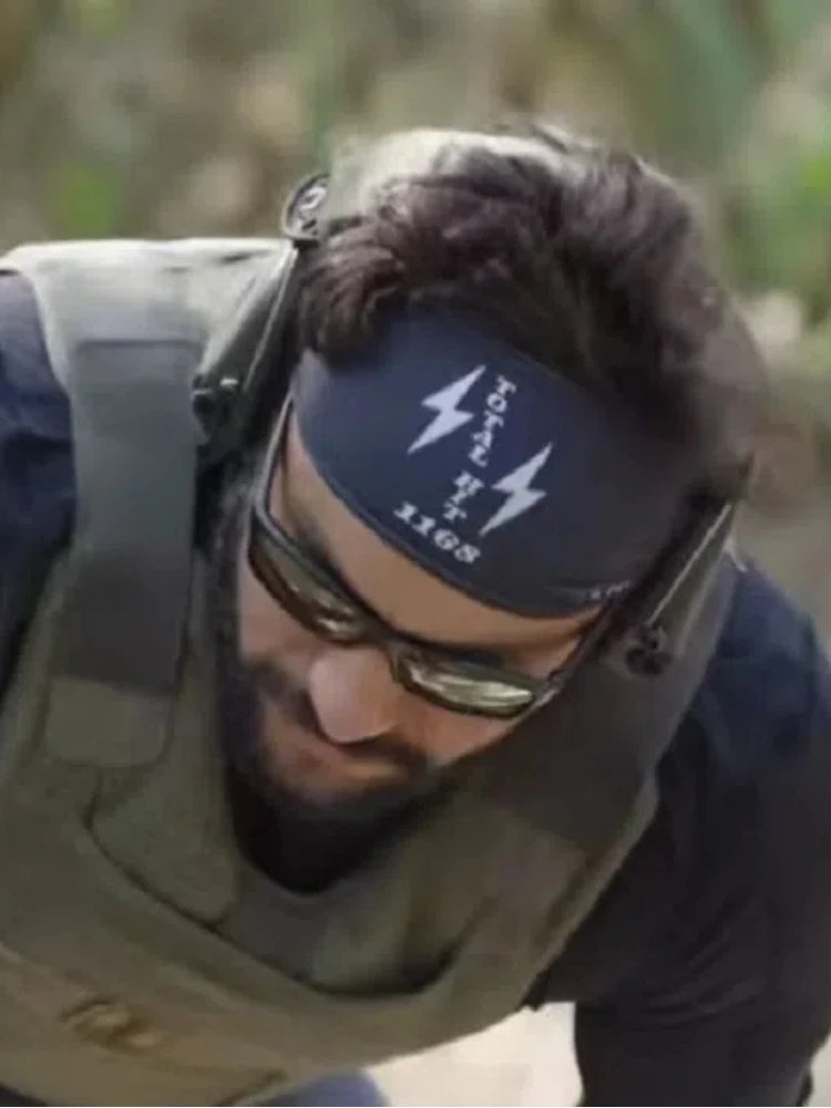 Наружная тактическая антиперспирантная повязка на голову для игр