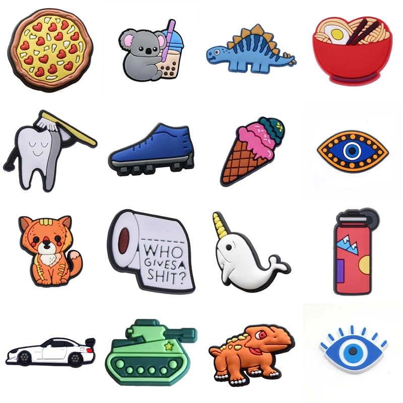 

Women Charm Shoe Charms Accessories Decorations PVC Buckle Decorations for Crocs Wholesale Bulk Gifts Pins Shoes Accessories