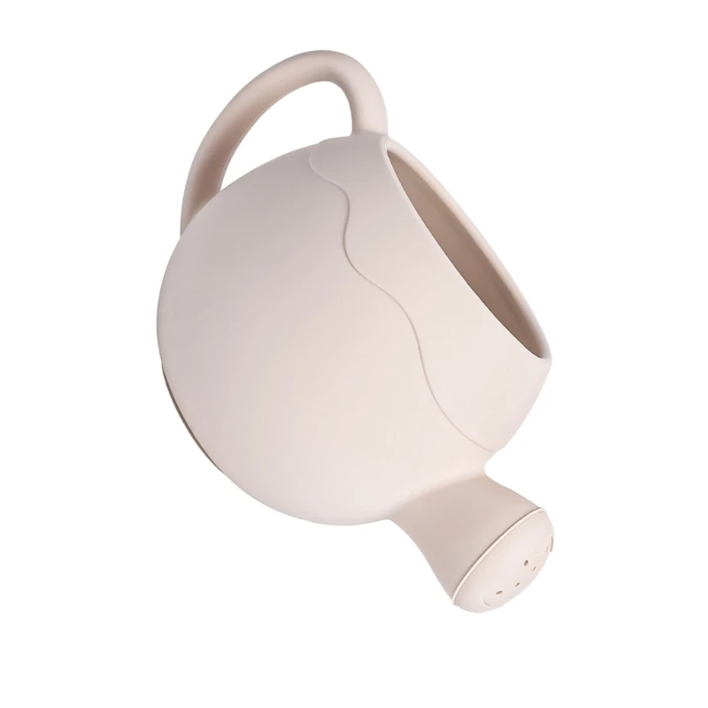 Силиконовая детская лейка пляжная игрушка для игры в песок конфетный цвет