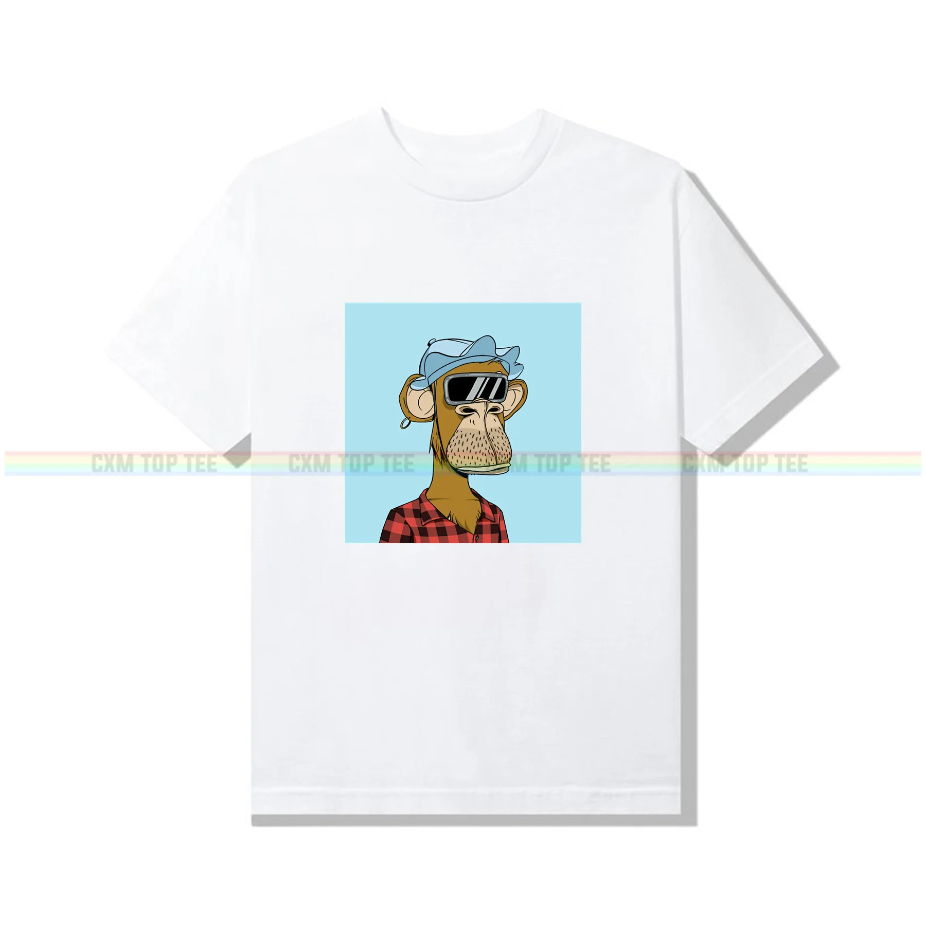 

Amazing Tees Male T Shirt Casual Unique Oversized Nft Bored Ape Yacht Club Essential T-shirt Men T-shirts Graphic Short Sleeve