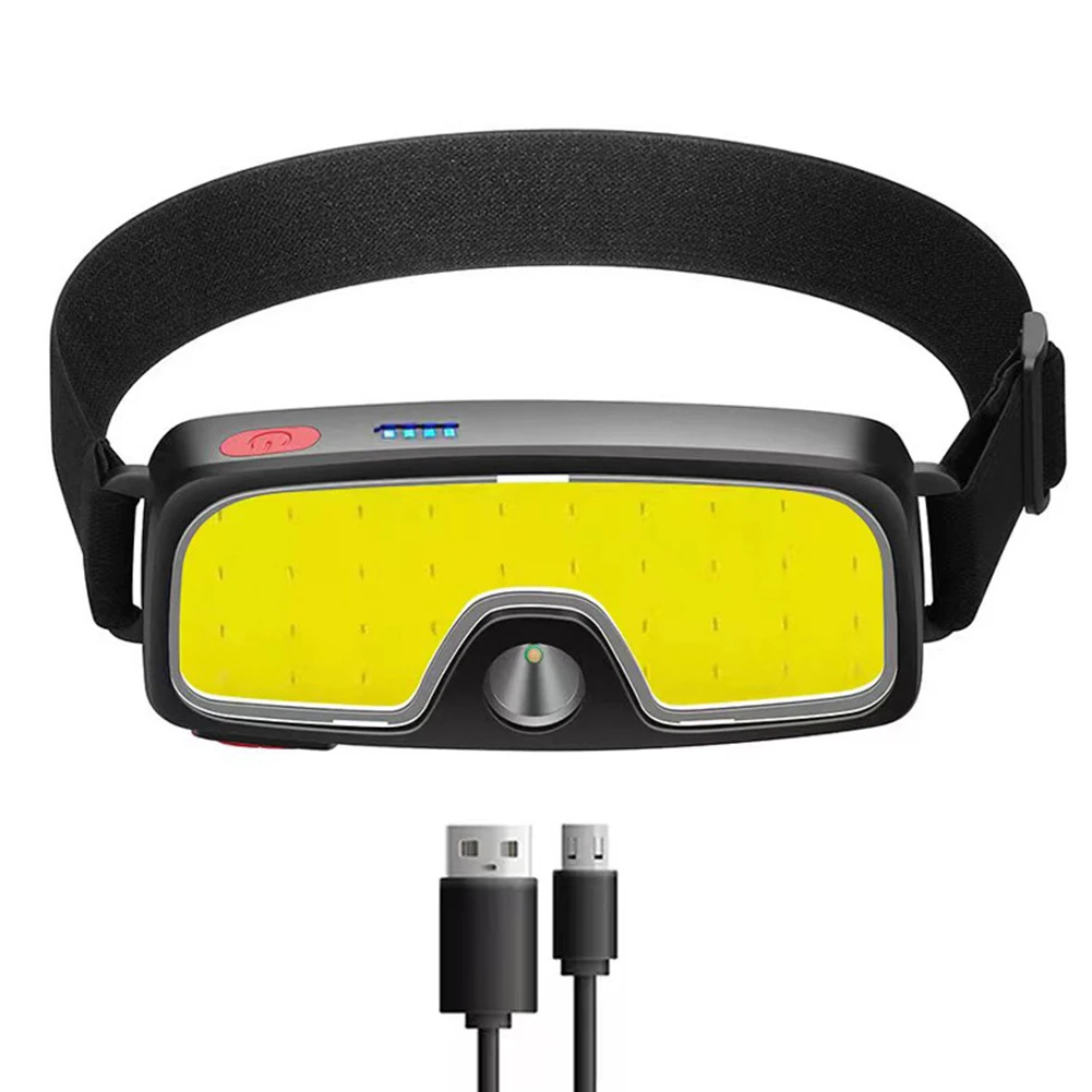 

LED Headlight Portable Headlamp Flashlight USB Rechargeable 500LM Head Lamp for Outdoor Camping Hiking Fishing Bicycle Torch