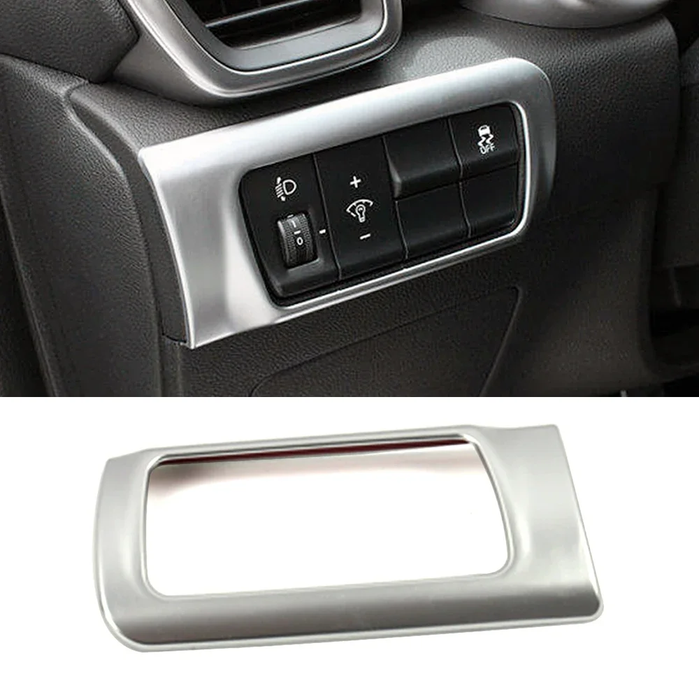 

Для Kia Sportage QL 2015-2018 автомобильная передняя фара, кнопка регулировки лампы, крышка переключателя, отделка, аксессуары для интерьера, декоративная наклейка