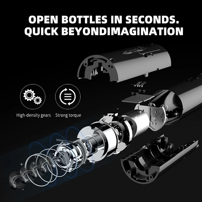 j otwieracza do butelek wina elektryczne otwieracze automatyczny korkociąg na wino baterie dla miłośników jako prezent