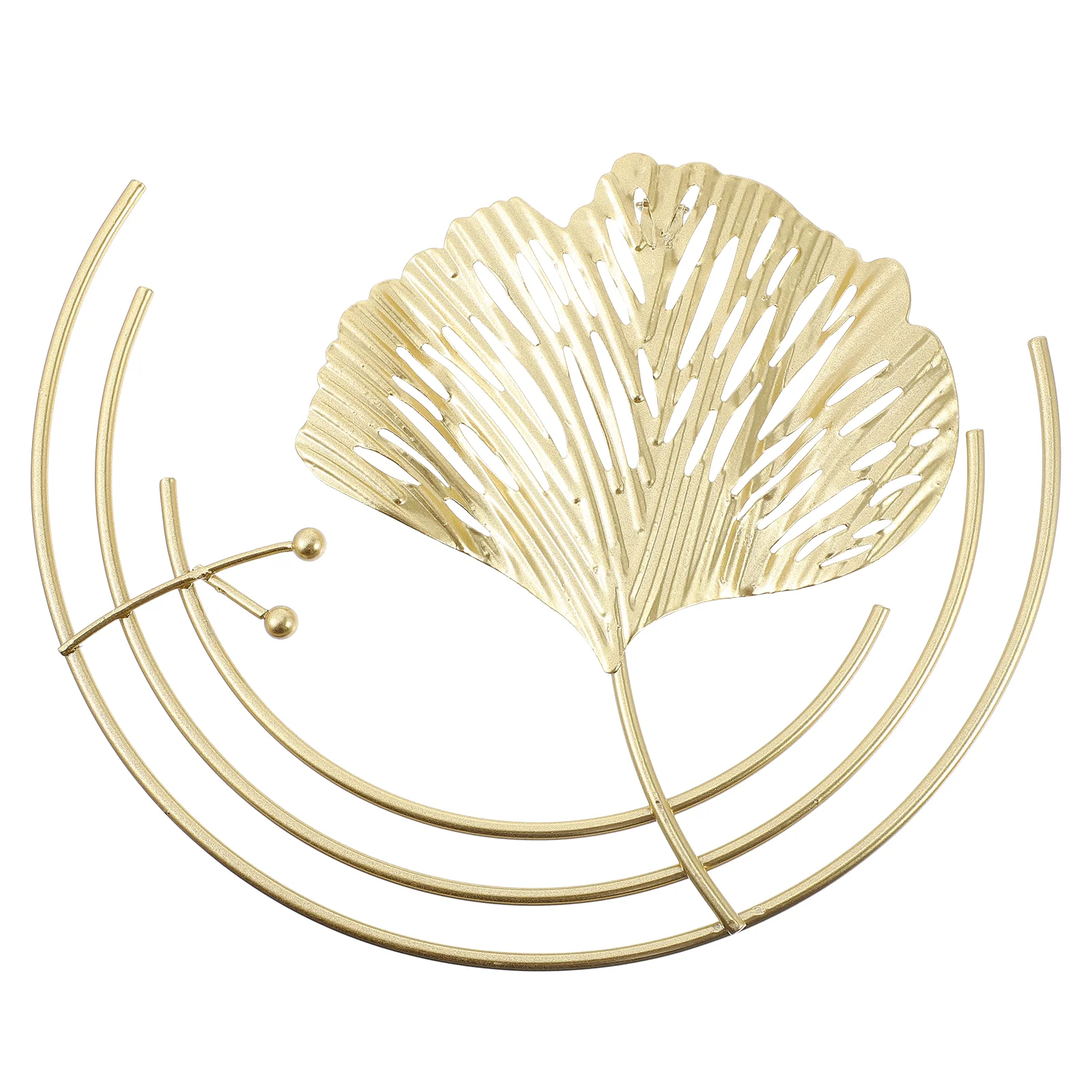 

Wall Leaf Decor Metal Leavesgolden Hanging Ginkgo Sculpture Palm Monstera Iron Decorative Wrought Homeornament Ecor Artificial