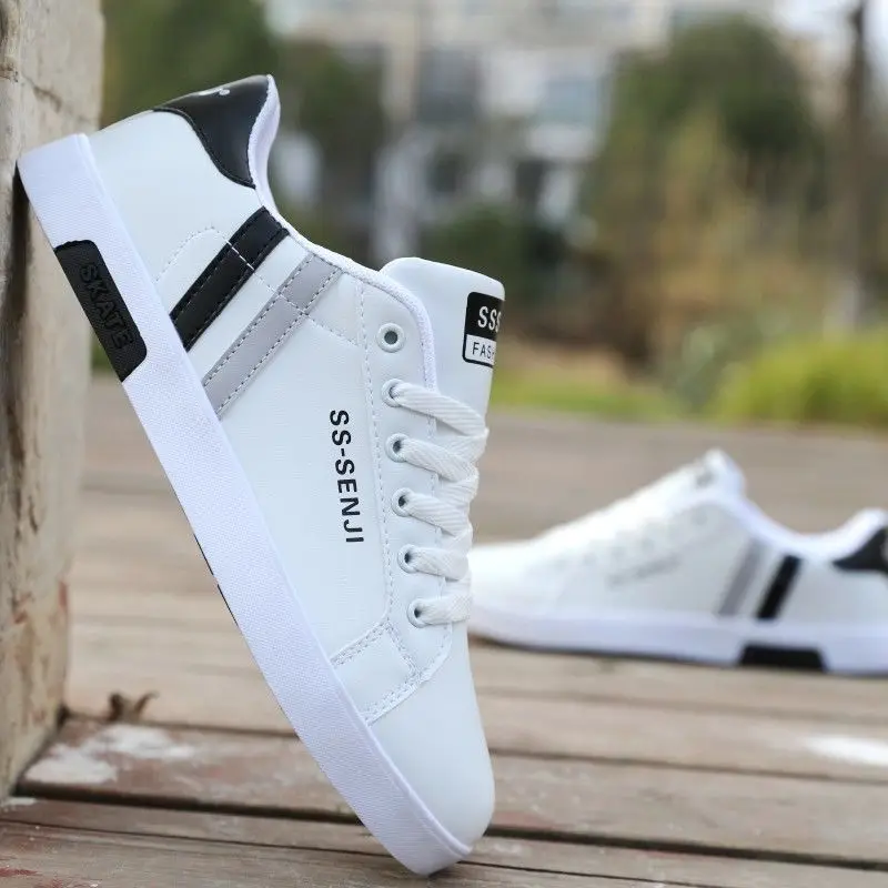 Shoes Men Women New Small White Shoes Korean Version Hundred Sports Leisure Shoes Breathable Student Flat Shoes Net Red Shoes