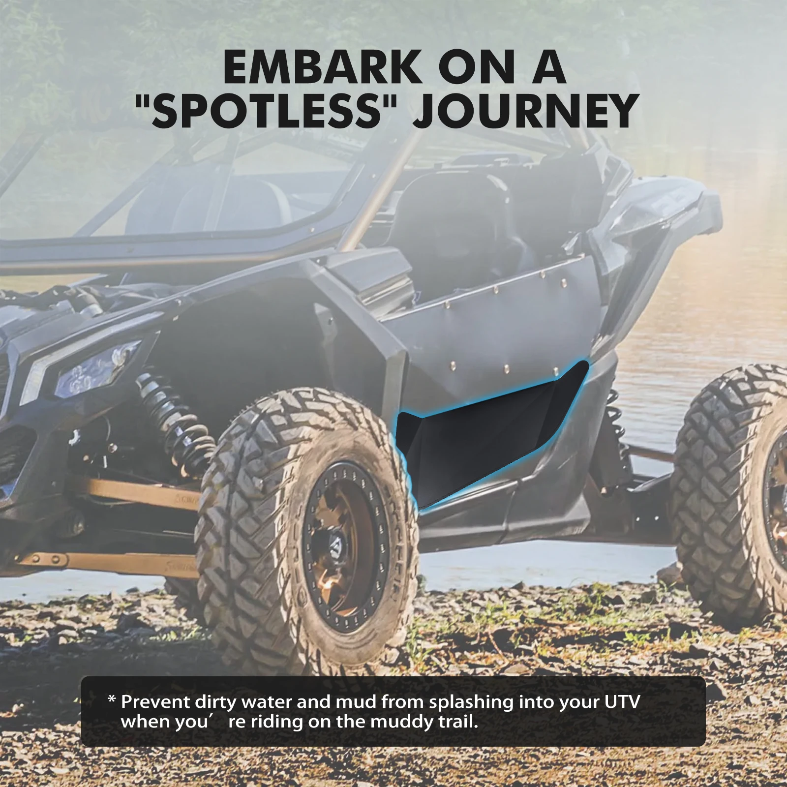 NICECNC X3 UTV вставки для нижней двери панели Can-Am Maverick 2017-2022 2021 2020 2019 2018 новые