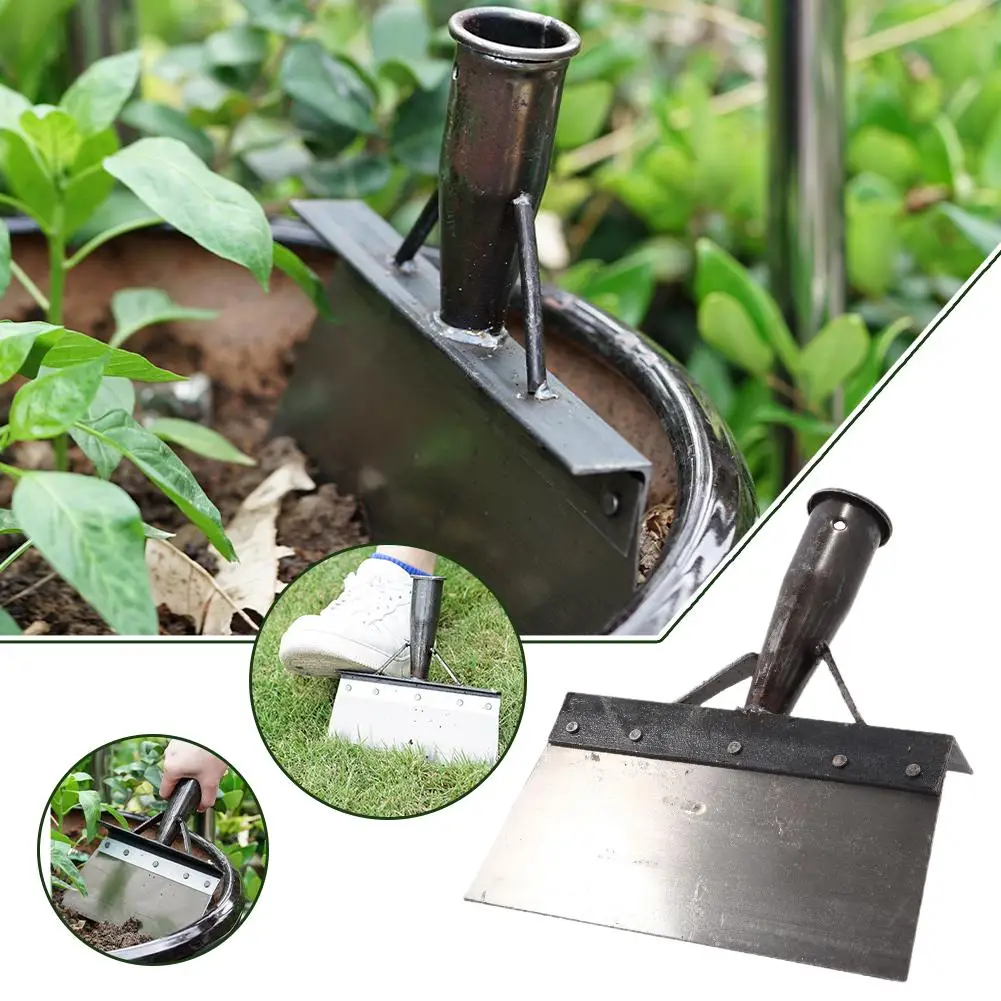 

Multi-Use Cleaning Shovel Head Pig Farm Pigeon Chicken Steel Stainless Hand Shovel Garden Coop Manure Shovel Weeding J1G4