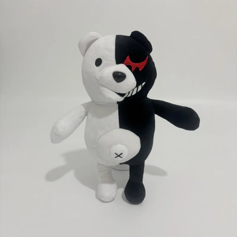 Фото Набор плюшевых игрушек Danganronpa: Монокума, Мономи, разноцветный медведь. Мягкая плюшевая кукла, мерч по аниме-игре, подарок для фанатов Danganronpa, декор для детей. №3