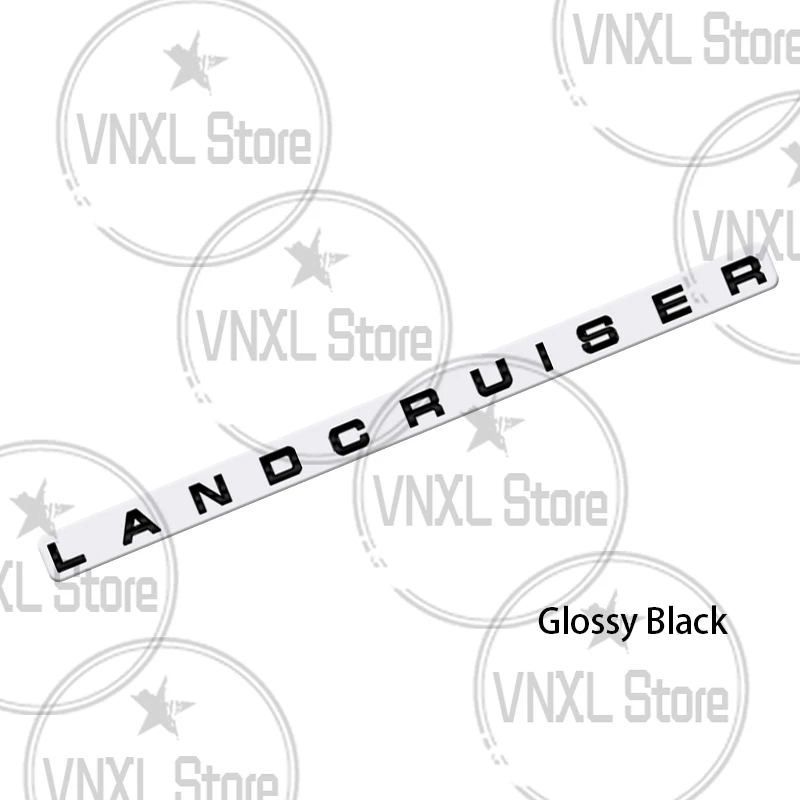 

Автомобильный Стайлинг для Land Cruiser, буквы, 3D металлические наклейки, 3 м, клейкая подложка, эмблема кузова автомобиля, надпись, аксессуары