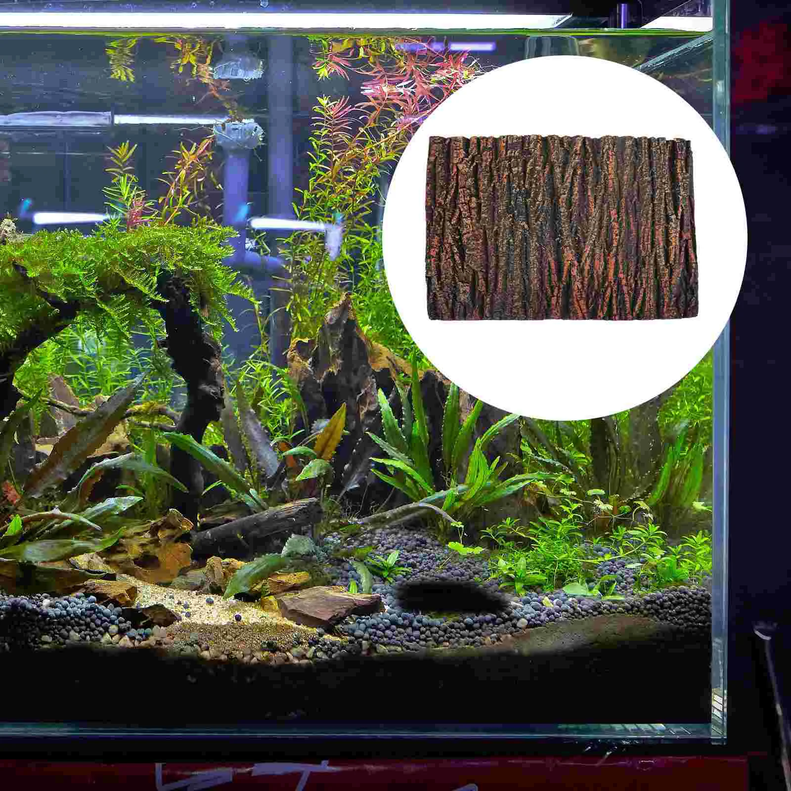 

Background Reptile Cork Terrarium Tankaquarium Bark Tile Board Reptiles 3D Dragon Backdrop Ceramic Bearded Climbing Fish Decor