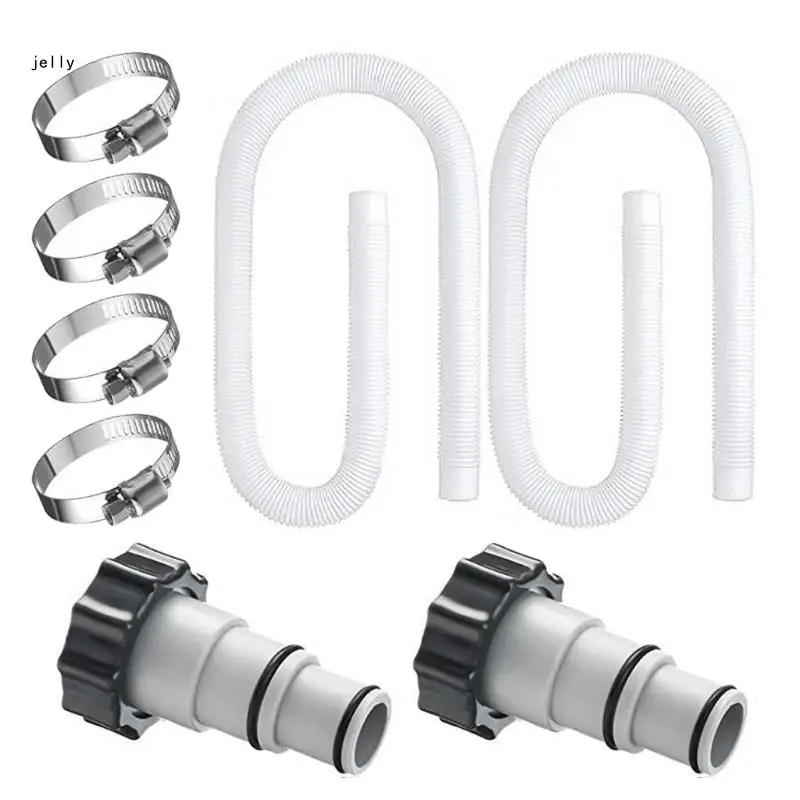 

448C 2 шт. фильтр насос шланг для бассейна насос фильтр плавательный бассейн сменные наборы шлангов