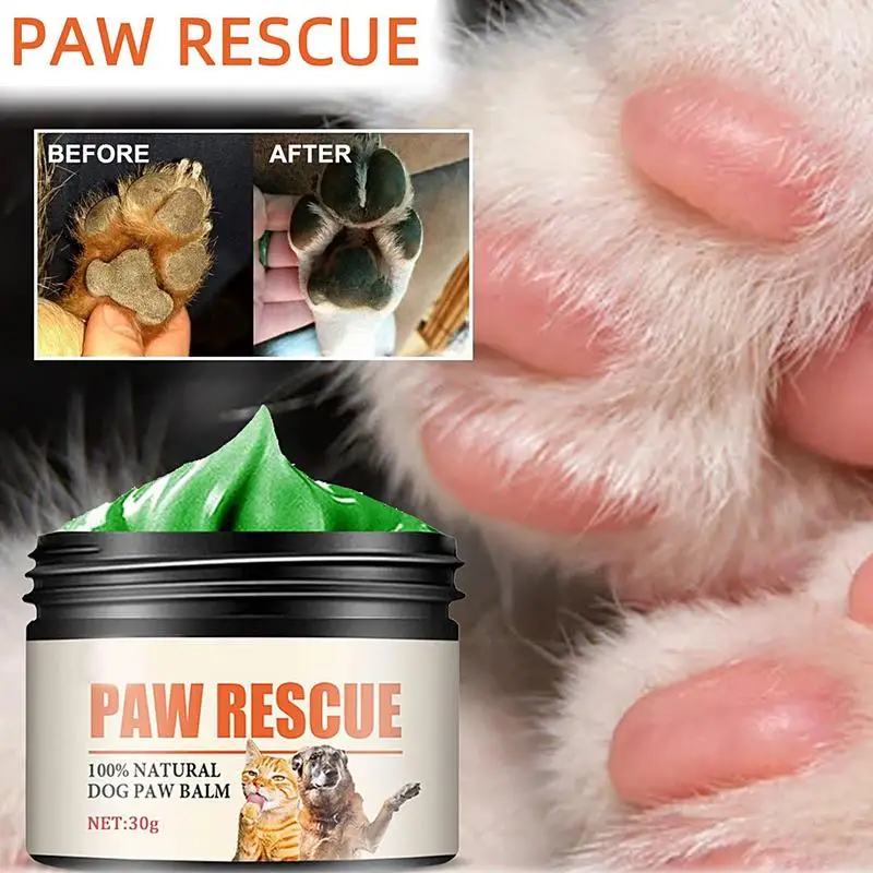 

Dog Paw Balm 30g Heals & Repairs Cracked Paw Pad Lotion Pet Effective Wax Moisturizing Cream For Cats Dogs Pet Paw Protector