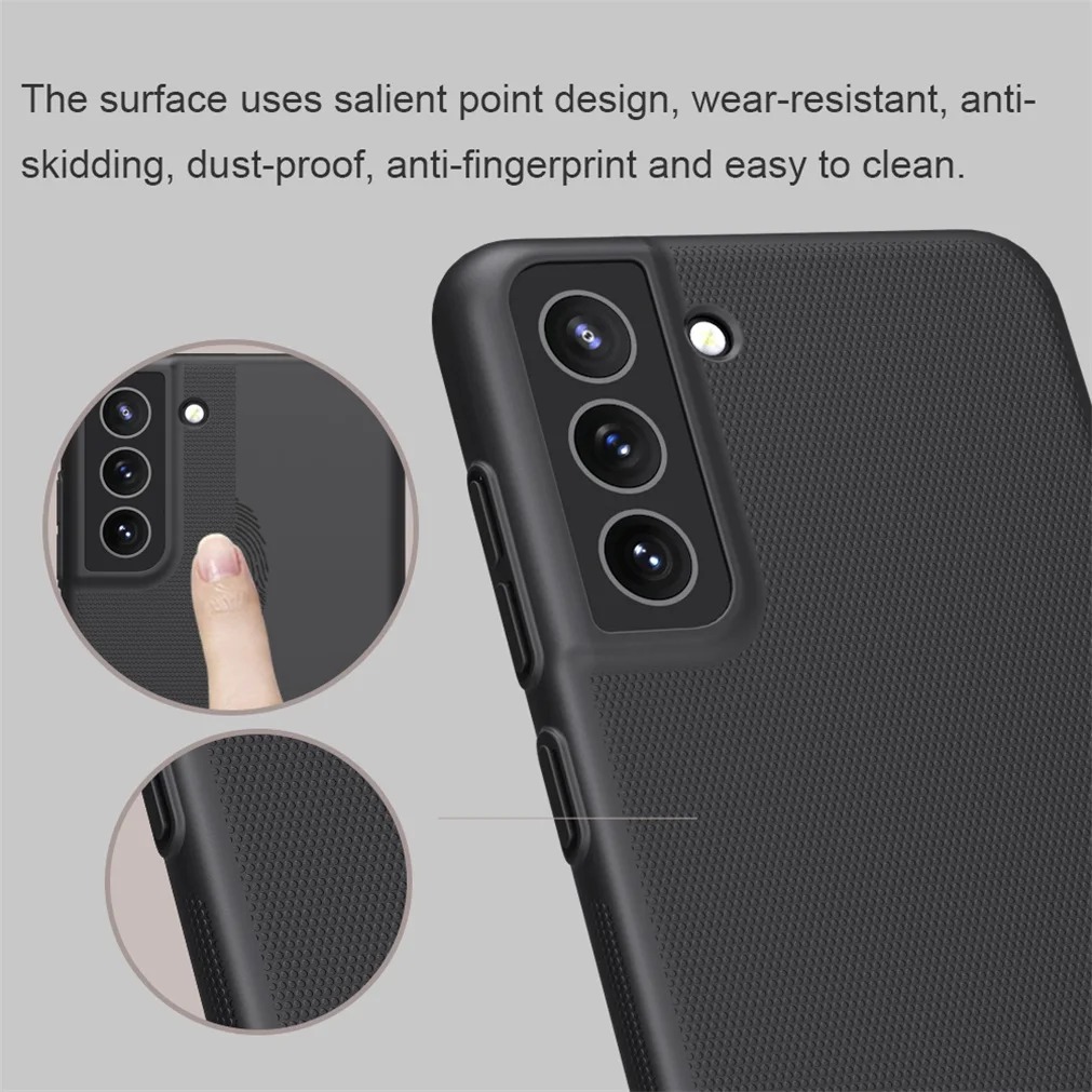 Для Samsung Galaxy S21 FE 5G чехол Nillkin суперматовый Чехол Жесткий PC Защитная задняя крышка
