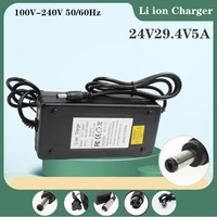 duxwire 24v 29 4v5a golf cart e bicycle li ion battery charger electric saw 7s lithium pack power